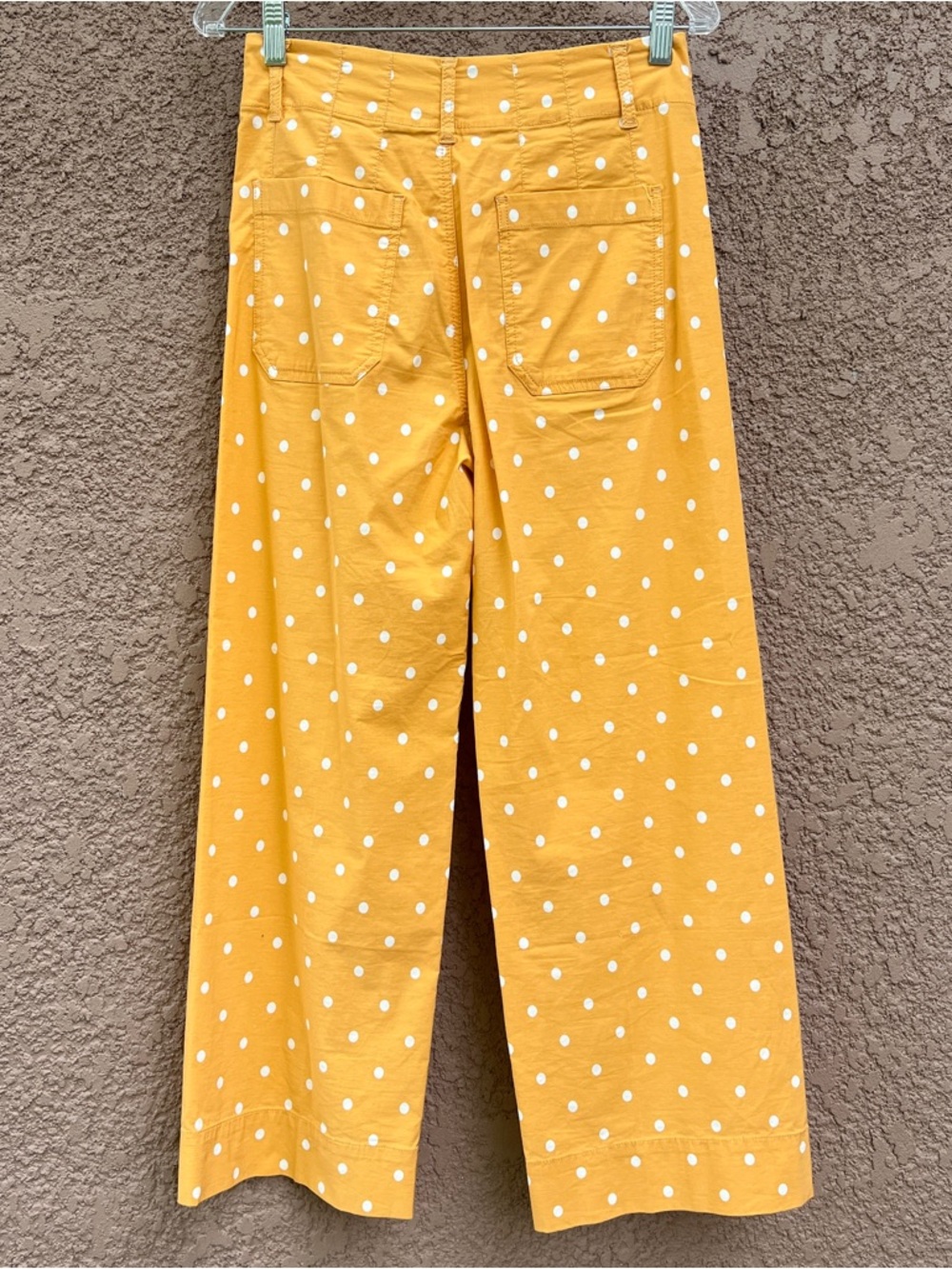 Anthropologie Maeve Wide Leg Collette Polka Dot Pants Size 26 - Picture 8 of 15